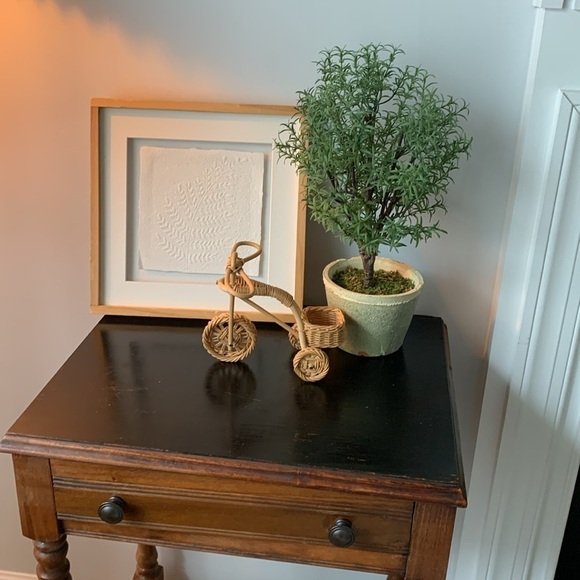 Threshold Pressed Paper Botanical Wall Art and bee set of‎ two wooden - Picture 12 of 15